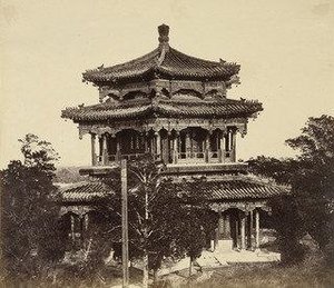 The Great Imperial Palace Yuen Ming Yuen Before The Burning, Pekin — Felice Beato