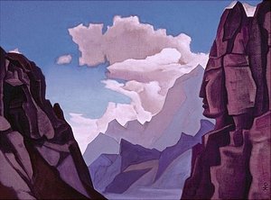 Great Spirit Of The Himalayas — Nicholas Roerich, Symbolism