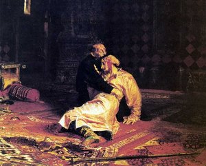 Ivan The Terrible And His Son Ivan On November 16, 1581. — Ilya Yefimovich Repin
