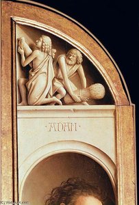 The Offerings Of Cain And Abel — Hubert Van Eyck