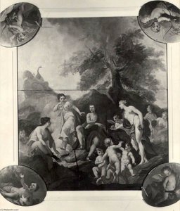 The Judgement Of Paris — Francesco Sleter, Neoclassicism