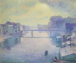 The Marne At Lagny - Fog Effect — Henri Lebasque