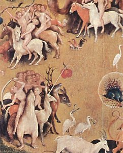 The Garden Of Earthly Delights (detail) (21) — Hieronymus Bosch