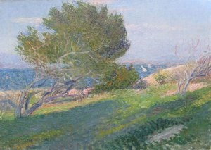 Cap Ferrat, Marina Saint Jean — Willard Leroy Metcalf