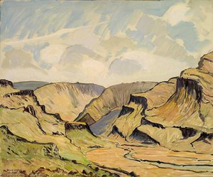 Haukadal (looking East) — Emile Walters