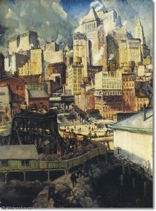 Manhattan Rhythms — Leon Kroll