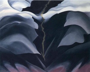 Black Place Ii — Georgia O'keeffe