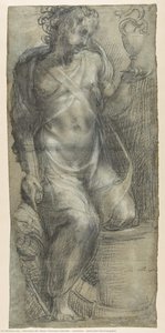 Saint John The Evangelist — Francesco De Rossi (francesco Salviati) (cecchino)