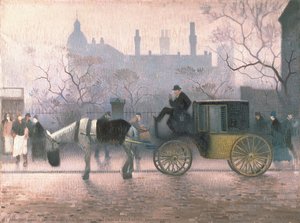 Old Cab at All Saints, Manchester