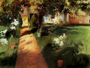 Garden — Jean-françois Millet, Contemporary Realism
