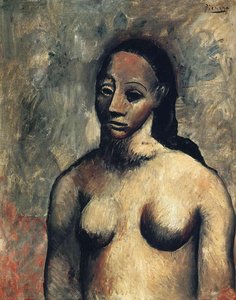Bust Of Nude Woman — Pablo Picasso, Expressionism
