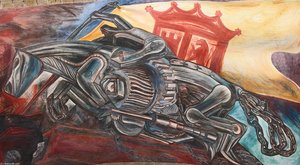 Ceiling Mural Of Hospicio Cabanas — José Clemente Orozco