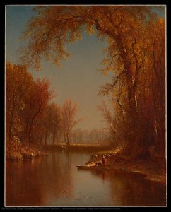 An Indian Summer Day On Claverack Creek — Sanford Robinson Gifford