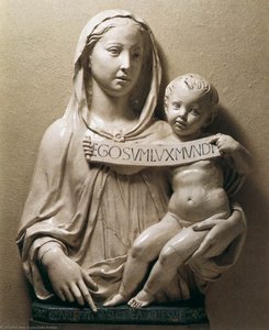 Madonna And Child — Luca Della Robbia