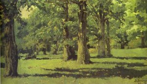 The Oak Grove At Abramtsevo — Victor Vasnetsov