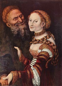 The Old Man In Love — Lucas Cranach The Elder