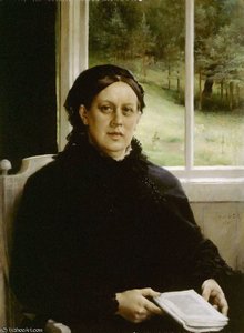 Mother Of The Artist — Albert Edelfelt