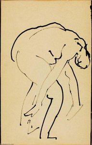 Bending Nude — Alfred Henry Maurer