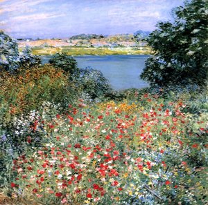 Poppy Garden — Willard Leroy Metcalf