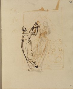 Page From A Sketchbook 21 — George Romney, Romanticism