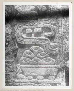 [relief Carving, Mayan Ruins, Chichen Itza] — Octavio Medellín