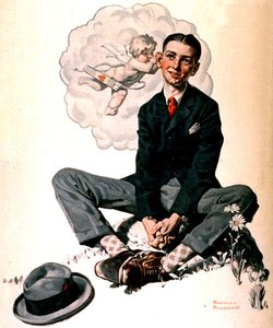 Cupid — Norman Rockwell
