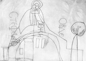 Madonna Above The Gate — Lajos Vajda