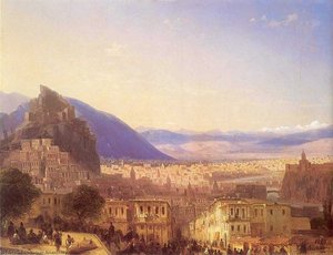 View Of Tiflis — Ivan Konstantinovich Aivazovsky