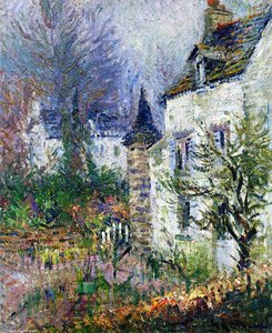 La Maison De Juge, Pont-aven — Gustave Loiseau
