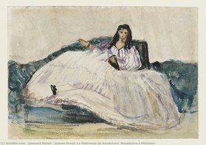 Jeanne Duval: La Maîtresse De Baudelaire (baudelaire’s Mistress) — Édouard Manet