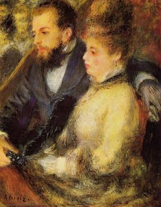 In The Loge — Pierre-auguste Renoir