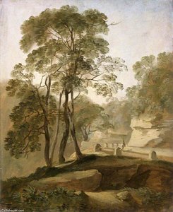Landscape Near Tivoli — Thomas Barker