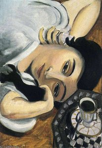 Lorette With Cup Of Coffee, — Henri Matisse