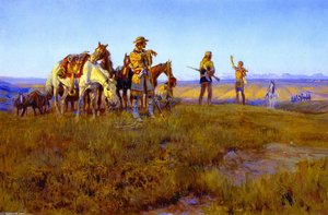 Wild Man's Truce — Charles Marion Russell