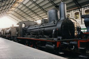 Steam Locomotive 040-2091. “el Cinca — Museo Del Ferrocarril De Madrid