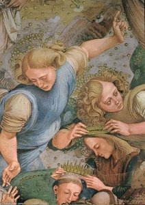 The Elect (detail) — Luca Signorelli