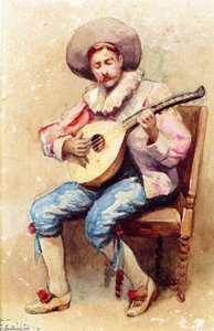 Mandolin Player — Felix De Crano