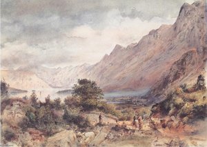 The Bay Of Cattaro In Dalmatia — Rudolf Von Alt