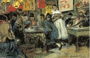 Chinese Restaurant — Everett Shinn