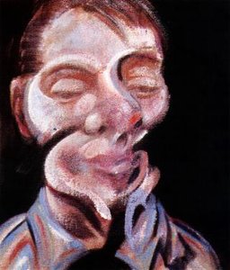 Two Studies For A Self-portrait, Left, — Francis Bacon