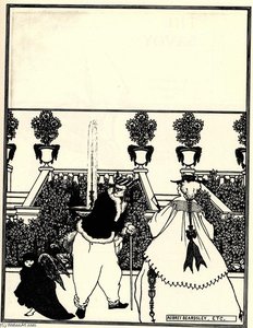 No. 3 — Aubrey Vincent Beardsley, Art Nouveau