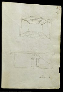 Codex Trivulzianus 2162, P. 5. — Leonardo Da Vinci, Renaissance Architecture
