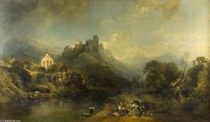 Beilstein On The Moselle, Germany — James Duffield Harding