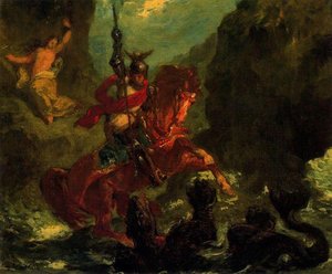 Saint Georges — Eugène Delacroix