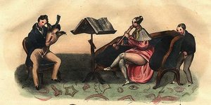 Example - (23316) — Achille Jacques Jean Marie Devéria