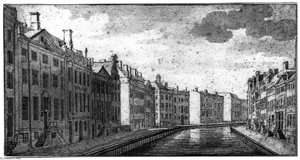 The Bend In The Herengracht_2 — Gerrit Adriaenszoon Berckheyde, Neoclassical