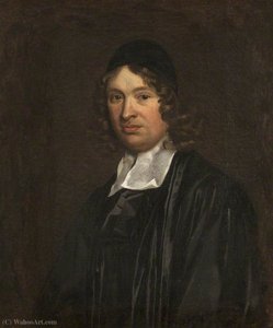 Portrait Of A Gentleman In Academic Dress — Gerard Soest