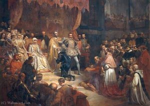 Abdication of charles quint