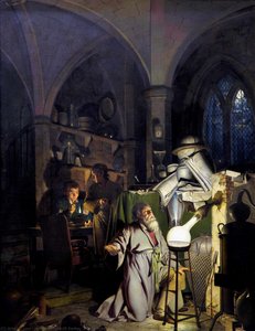 The Alchymist, In Search Of The Philosopher's Stone — Joseph Wright Of Derby