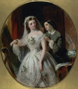 The Wedding Dress — Abraham Solomon
